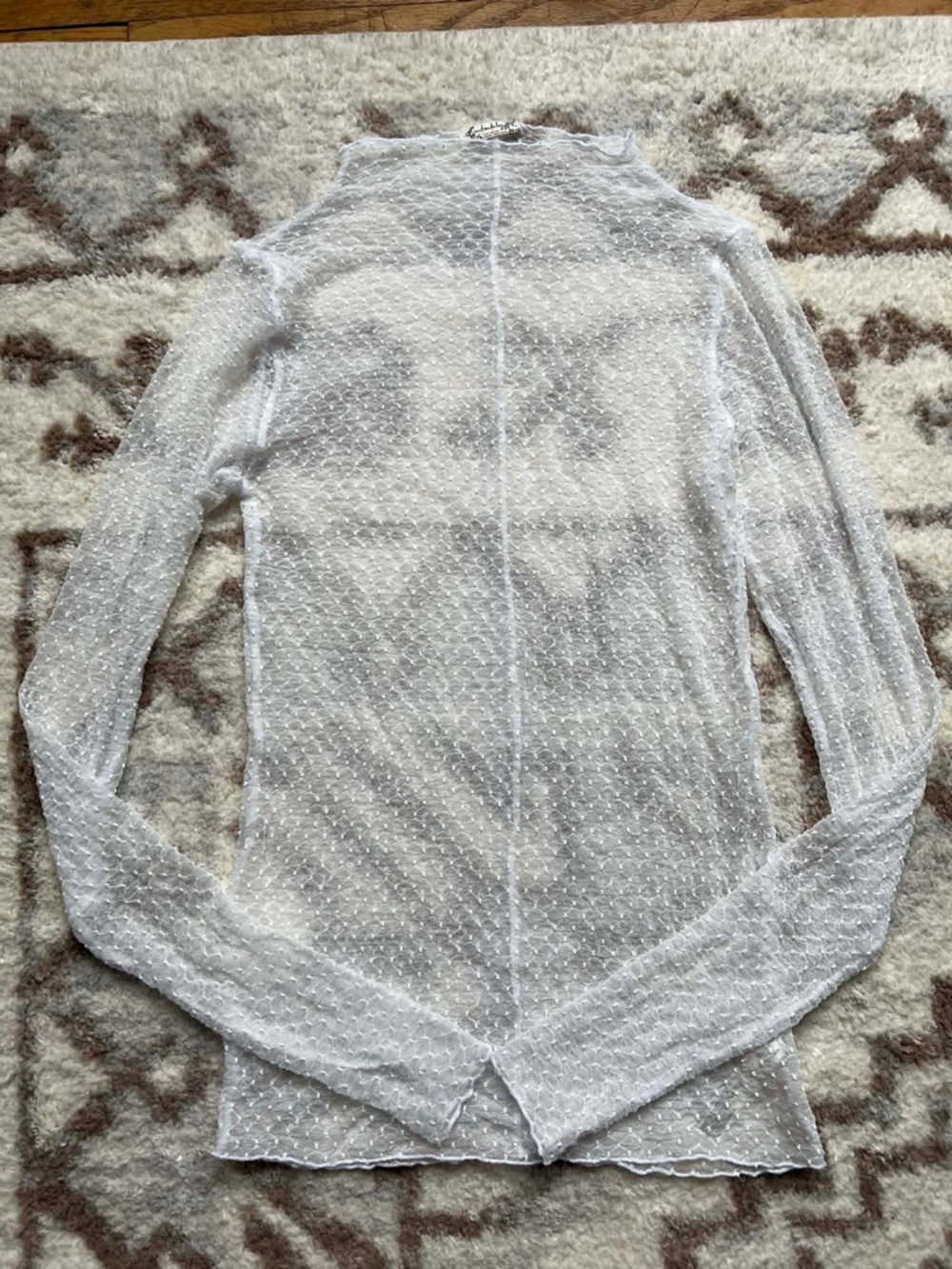 Free People Minding My Business Top in White